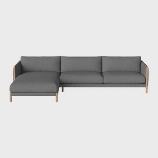 Bolia Hayden Hoekbank met Chaise Longue Links - Blue Grey