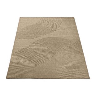Bolia Zen Vloerkleed 170 x 240 cm - Shaped Rechthoekig - Dark Beige