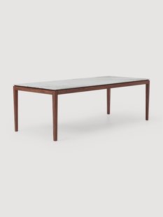 Eettafel Jackson in marmerlook, verschillende formaten