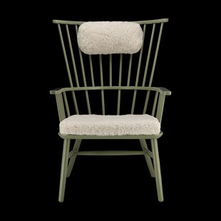 Stolab Henriette fauteuil kussen&nekkussen olive green-Moonlight