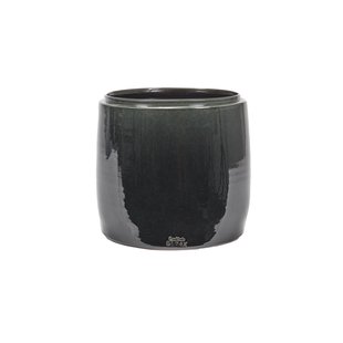 Serax Glazed Shades By Serax Bloempot Small&Oslash;30 Donkergrijs