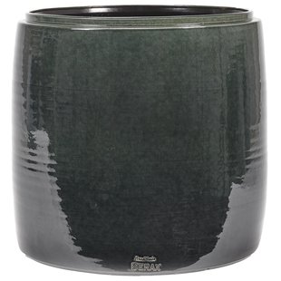Serax Glazed Shades By Serax Bloempot Large&Oslash;38 Donkergrijs
