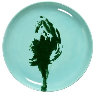 Serax Feast By Ottolenghi Dinerbord&Oslash;22.5 Set Van 2  Azure/Green Artichoke