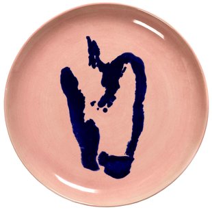 Serax Feast By Ottolenghi Dinerbord&Oslash;22.5 Set Van 2 Pink/Blue Pepper