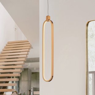 Schuller Valencia Colette LED hanglamp, roségoud, 1-lamp