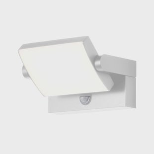 LED wandlamp CMD 9111, sensor, wit, 21 cm, CCT, IP54