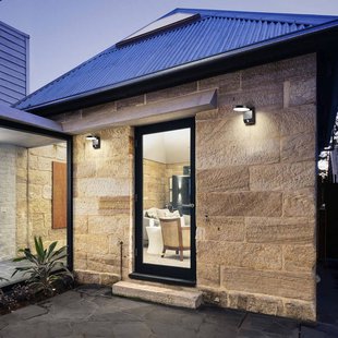 CMD LED wandlamp 9083, sensor, antraciet, 16 cm, CCT, IP54