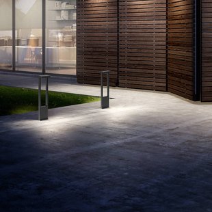 CMD 9050 LED tuinpadverlichting, hoogte 65 cm, antraciet, metaal, IP65