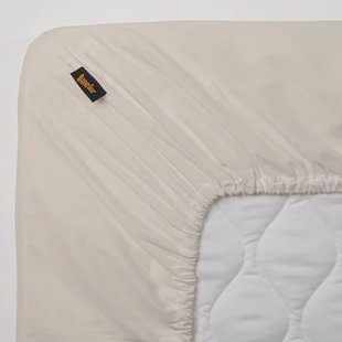 Superieur - Hoeslaken - Katoen - Crème - 160x220cm