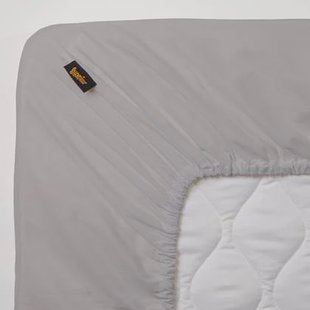 Superieur - Hoeslaken - Katoen - Grijs - 160x220cm