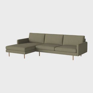 Bolia Scandinavia Remix Hoekbank met Chaise Longue Links - Green