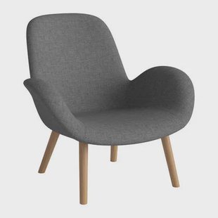 Bolia Seed Fauteuil - Eiken - Blue Grey