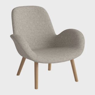 Bolia Seed Fauteuil - Eiken - Dark Beige