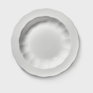 Serax Silhouette diep bord S Ø21,5 cm 4-pack White