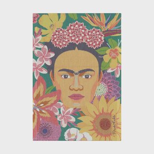 Ekelund Linneväveri Flores keukenhanddoek 35x50 cm Multi