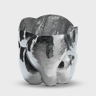Tom Dixon - Cloud Vessel Pot Short Silver