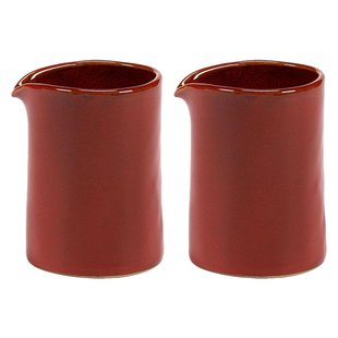 Serax La M&egrave;re By Marie Michielssen Melkkan Set Van 2 Venetian Red