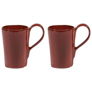 Serax La M&egrave;re By Marie Michielssen Mok 33cl Set Van 2 Venetian Red