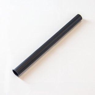 Desigsifon verlengbuis Sanilux met kraag 40 cm Mat Zwart