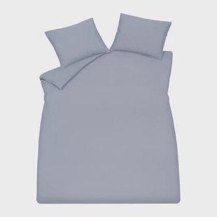 Vandyck Washed Cotton Dekbedovertrek 240x200/220 cm - Lavender Blue