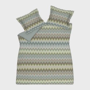 Vandyck Wavy Wonder Dekbedovertrek 140x200/220 cm - Thyme