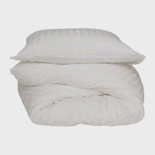 Crisp Sheets Smooth Waffle Dekbedovertrek 200 x 220 cm - Pebble Stone