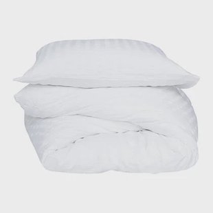 Crisp Sheets Smooth Waffle Dekbedovertrek 140 x 220 cm - White