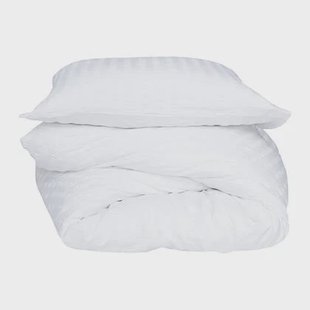 Crisp Sheets Smooth Waffle Dekbedovertrek 200 x 220 cm - White