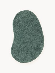 Langpolig vloerkleed Tully met organische vorm