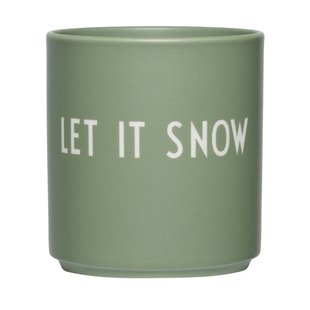 Design Letters Design Letters favoriete mok 25 cl Let it snow