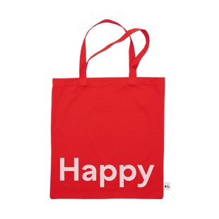 Design Letters Design Letters Tote bag tas Happy-rood Design Letters Design Letters Tote bag tas Happy-rood
