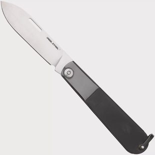 Real Steel Barlow RB-3 8341B, Satin 12C27, Black Stainless Steel zakmes