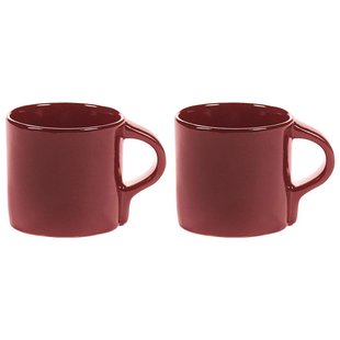 Serax La M&egrave;re By Marie Michielssen Mok 11cl Set Van 2 Venetian Red