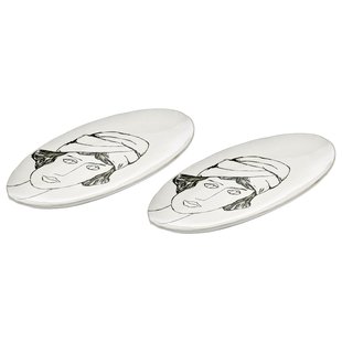 Serax La M&egrave;re By Marie Michielssen Serveerschaal 37,5x27x5 Set Van 2