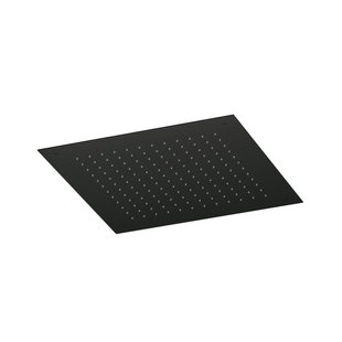 Hotbath Mate Hoofddouche - 50x50cm - inbouw - vierkant - mat zwart PVD M111MBP