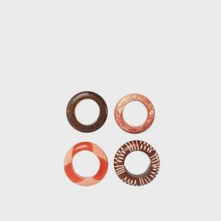 Sissy-Boy Multicolour servetringen-4st.