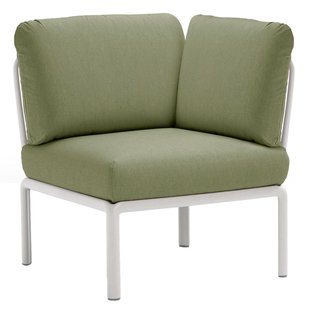 Nardi Komodo Ellemen Angolo Bank Module Hoek Bianco/Giungla Sunbrella