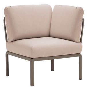 Nardi Komodo Ellemen Angolo Bank Module Hoek Tortora/Canvas Sunbrella