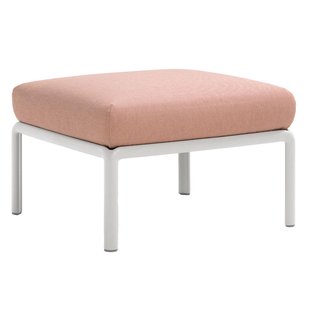 Nardi Komodo Hocker Bianco/Rosa Quarzo
