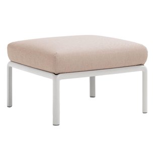 Nardi Komodo Hocker Bianco/Canvas Sunbrella