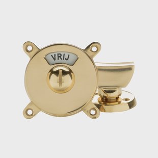 De Oude Deurklink WC sluiting Resident gelakt messing