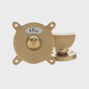 De Oude Deurklink WC sluiting Resident getrommeld messing