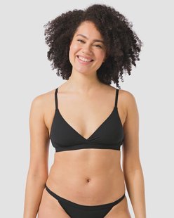 HEMA Bralette zonder beugel zwart (zwart)