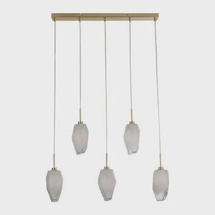 Searchlight Rocky Hanglamp Ø 78 cm - Messing