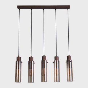 Searchlight Sweden Hanglamp 4-lichts Ø 7 cm - Mocha