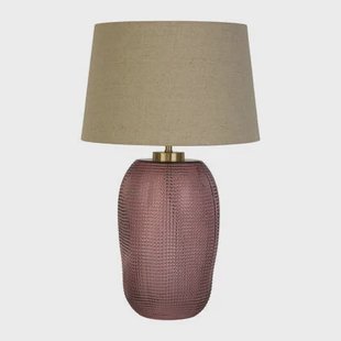 Searchlight Amethyst Tafellamp - Roze