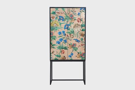 Buffetkast Miquel Beige Flowers | Really Nice Things