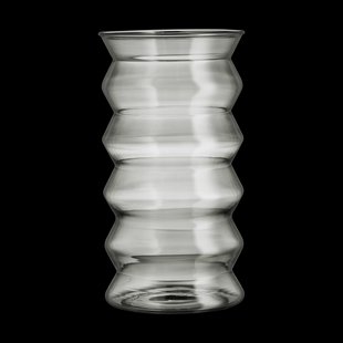 Muurla Waves vaas 20 cm Grijs
