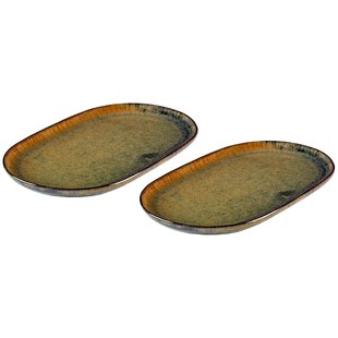 Serax Surface By Sergio Herman Tapasschaal 15x25 Set Van 2 Indi Grey