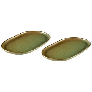 Serax Surface By Sergio Herman Tapasschaal 15x25 Set Van 2 Camo Green